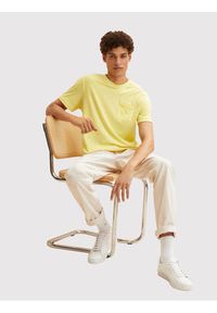 Tom Tailor T-Shirt 1031579 Żółty Regular Fit. Kolor: żółty. Materiał: bawełna, syntetyk #6