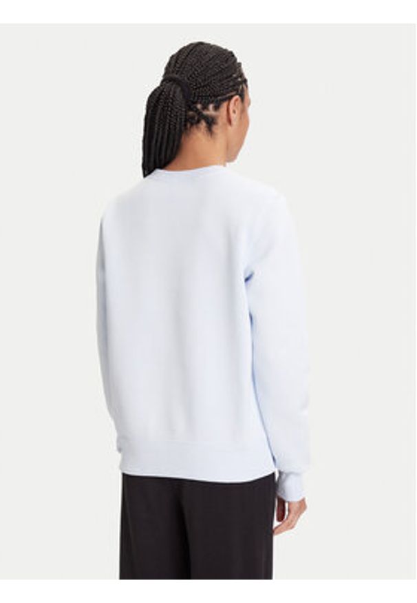 Nike Bluza Phoenix Fleece DQ5751 Błękitny Regular Fit. Kolor: niebieski. Materiał: bawełna