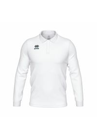 ERREA - Koszulka polo z długim rękawem Errea Evo. Typ kołnierza: polo. Kolor: biały. Długość rękawa: długi rękaw. Długość: długie. Styl: sportowy #1