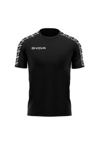 Givova Sport T-shirt Czarny Bawełniany 2XL dla Mężczyzn. Kolor: czarny. Materiał: bawełna. Sport: piłka nożna