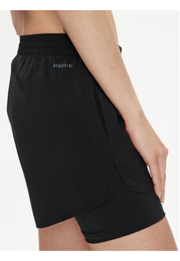Adidas - adidas Szorty sportowe Training Minimal HN1044 Czarny Regular Fit. Kolor: czarny. Materiał: syntetyk