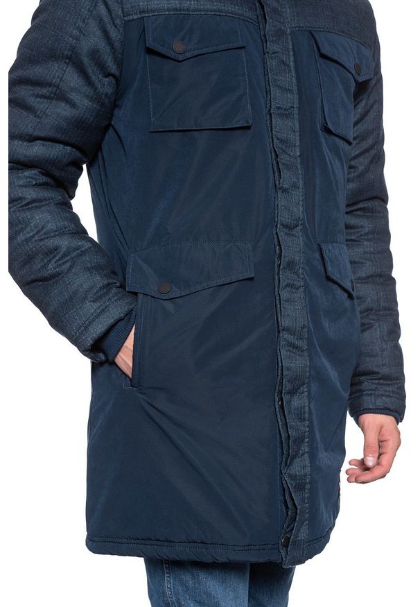 Mustang - KURTKA ZIMOWA MUSTANG Dietmar Fabric Mix 1009816 4136. Sezon: zima