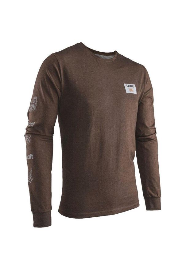 Bluzka LEATT Long Shirt Core. Kolor: brązowy