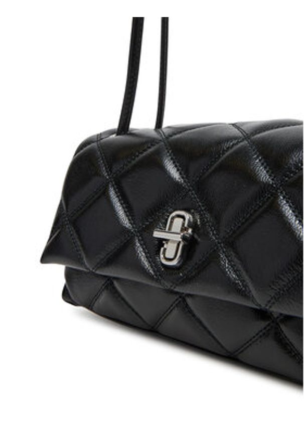 MARC JACOBS - Marc Jacobs Torebka The Quilted Mini Dual Shoulder Bag 2S5HSH023H02 Czarny. Kolor: czarny. Materiał: skórzane