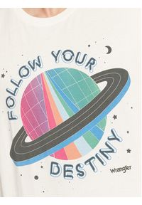 Wrangler T-Shirt Graphic W7BGEEW02 112321276 Biały Regular Fit. Kolor: biały. Materiał: bawełna #4