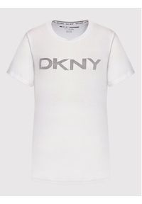 DKNY Sport T-Shirt DP1T6749 Biały Regular Fit. Kolor: biały. Materiał: bawełna. Styl: sportowy #5