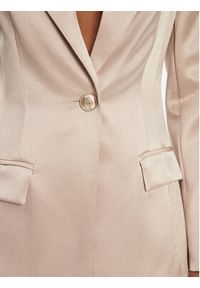 Marciano Guess Marynarka 5RGN01 7248A Brązowy Regular Fit. Kolor: brązowy. Materiał: wiskoza #3