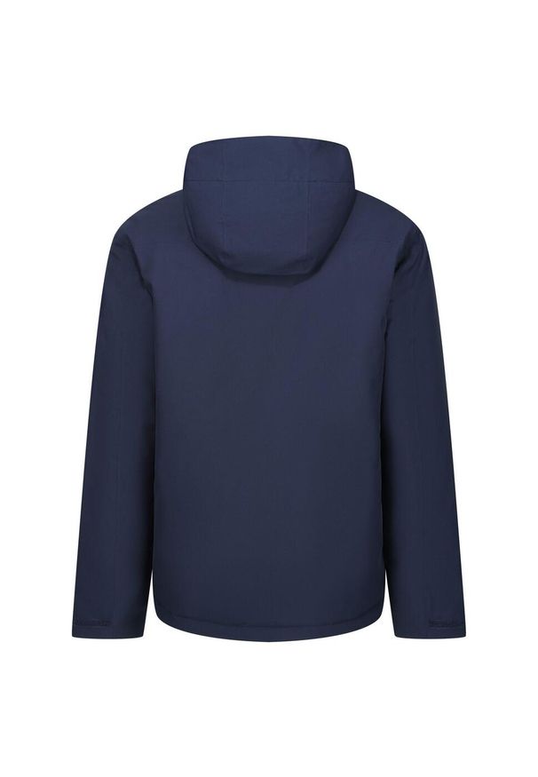 Regatta - Męska Kurtka Wodoodporna Navigate. Kolor: szary, niebieski, wielokolorowy. Sport: turystyka piesza