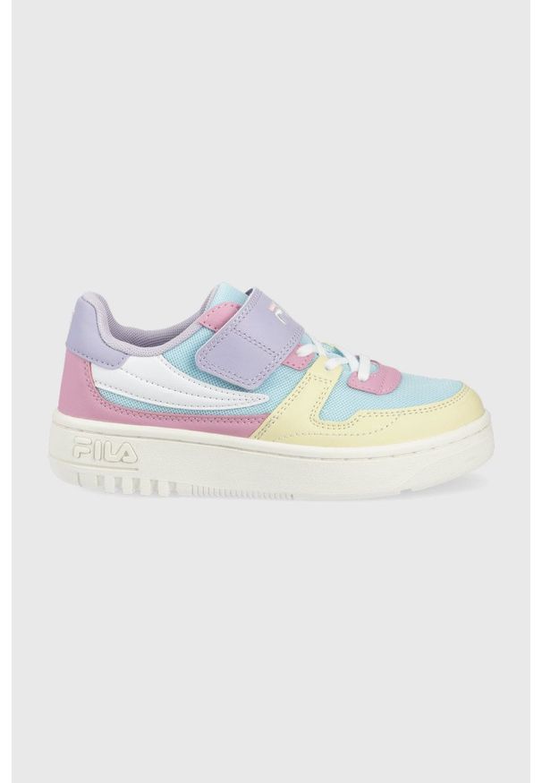 Fila sneakersy dziecięce Fxventuna M Velcro. Nosek buta: okrągły. Zapięcie: rzepy. Materiał: guma. Obcas: na platformie