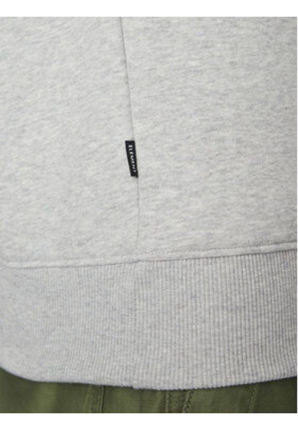 Element Bluza ELYFT00197 Szary Regular Fit. Kolor: szary. Materiał: bawełna