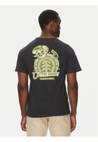 Element T-Shirt ELYZT00519 Czarny Regular Fit. Kolor: czarny. Materiał: bawełna