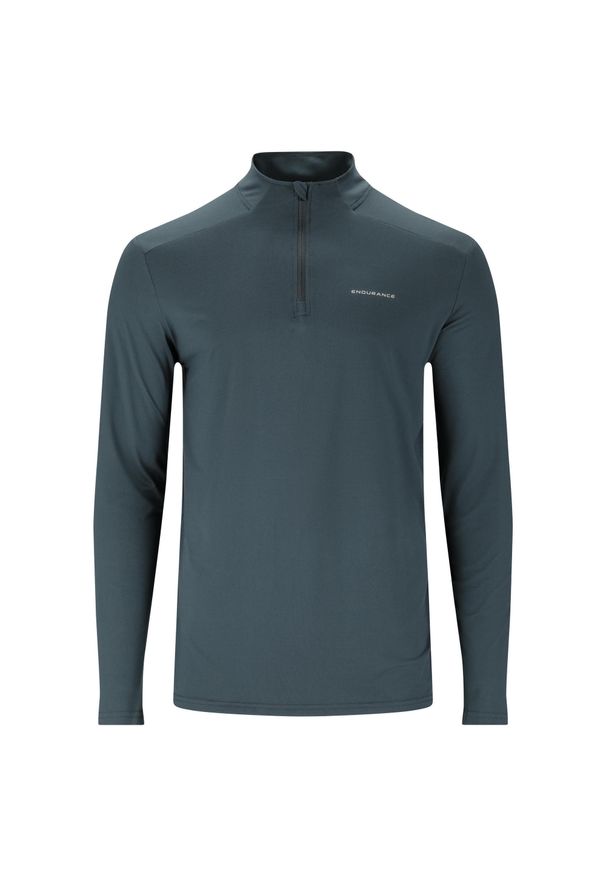 ENDURANCE - Polar Endurance Armin. Kolor: niebieski. Materiał: polar. Długość rękawa: długi rękaw. Sport: fitness