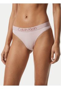 Calvin Klein Underwear Stringi LV00QD5292 Różowy. Kolor: różowy. Materiał: bawełna #1