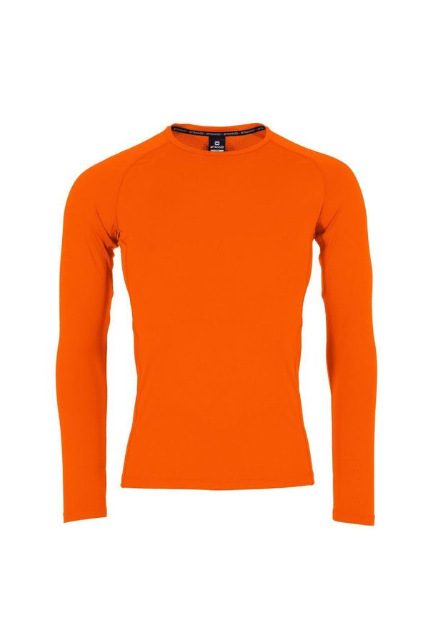 STANNO - Dziecięcy dżersej z długim rękawem Stanno Core Baselayer. Kolor: pomarańczowy. Materiał: jersey. Długość rękawa: długi rękaw. Długość: długie
