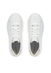 Geox Sneakersy D Spherica Ec4.1 D35TCB 085Y2 C0232 Biały. Kolor: biały. Materiał: skóra #5