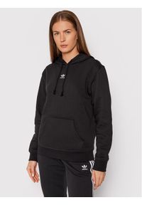Adidas - adidas Bluza adicolor Essentials Fleece H34725 Czarny Regular Fit. Kolor: czarny. Materiał: bawełna