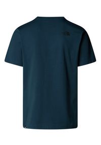 The North Face T-Shirt Fine NF0A8A6M Zielony Regular Fit. Kolor: zielony. Materiał: bawełna #5