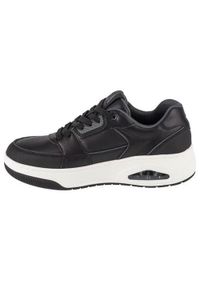skechers - Buty sportowe Sneakersy męskie, Uno Court - Low-Post. Zapięcie: sznurówki. Kolor: czarny. Materiał: materiał, syntetyk. Szerokość cholewki: normalna. Sport: turystyka piesza