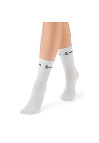 MOONHOLI - Skarpetki do jogi Moonholi Ideal Grip z naturalnej bawełny. Kolor: szary. Materiał: bawełna. Sport: joga i pilates