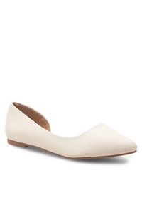 Jenny Fairy Baleriny JANE WS2108-08 Écru. Materiał: skóra #7