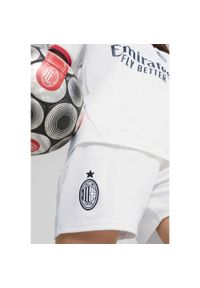 Puma - Młodzieżowe szorty AC Milan 24/25 PUMA White. Kolor: biały. Sport: piłka nożna