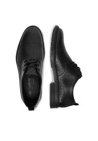 Rieker Półbuty CEO-17626-00 Czarny. Kolor: czarny. Materiał: skóra #5