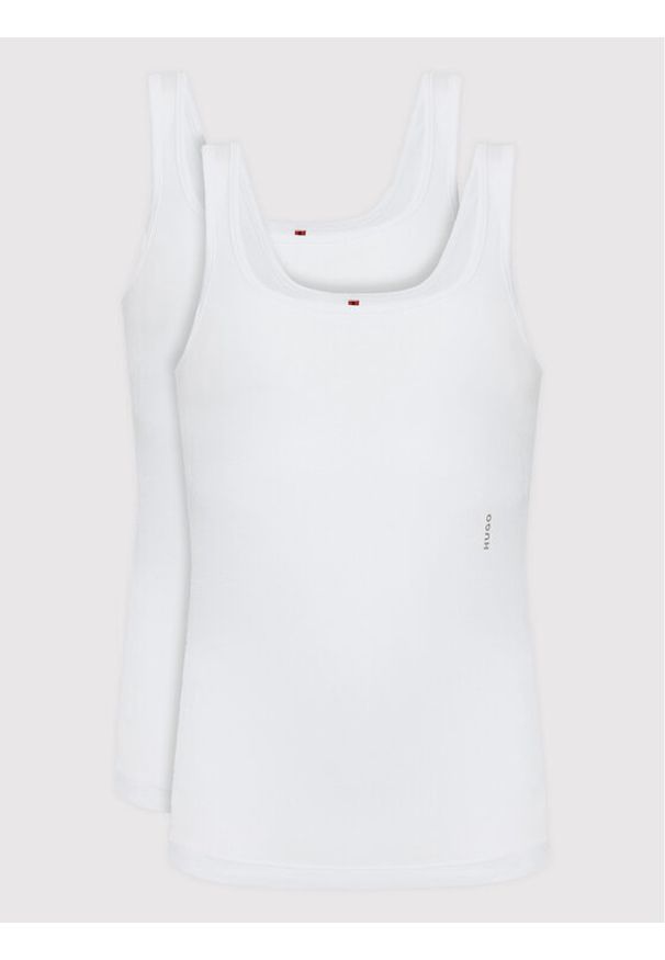 Hugo - HUGO Komplet topów 50469682 Biały Regular Fit. Kolor: biały. Materiał: bawełna