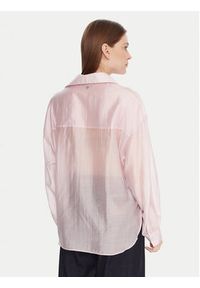 Rinascimento Koszula CFC0123656003 Różowy Relaxed Fit. Kolor: różowy. Materiał: syntetyk #4