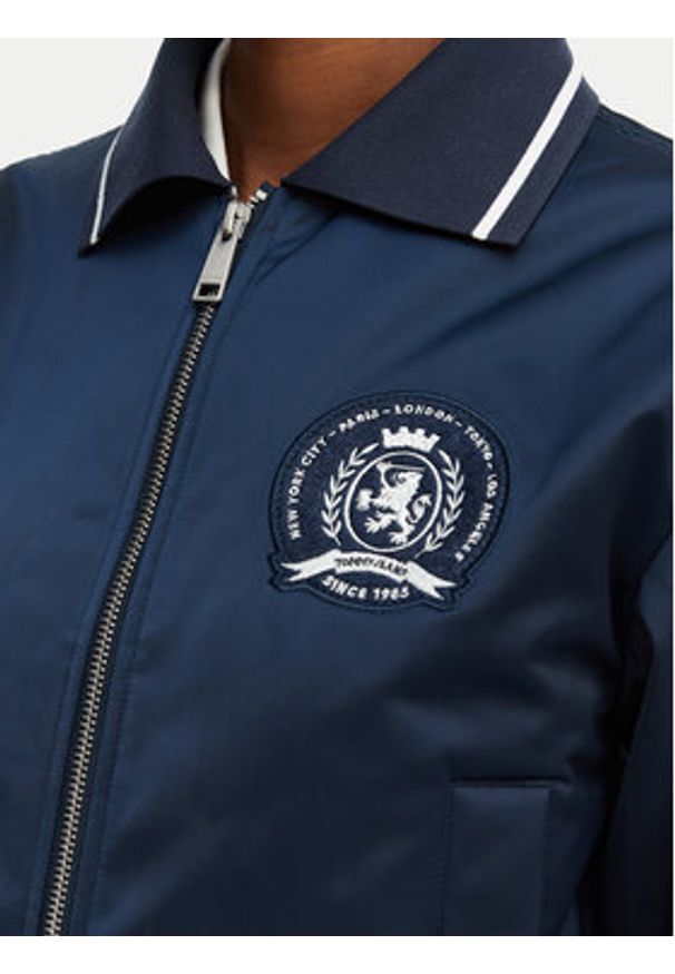 Tommy Jeans Kurtka bomber Tjw Coach DW0DW23153 Granatowy Regular Fit. Kolor: niebieski. Materiał: syntetyk