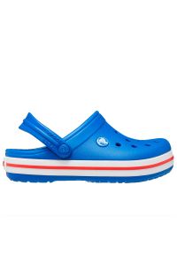 Klapki Crocs Toddler Crocband Clog 207005-4KZ - niebieskie. Kolor: niebieski. Sezon: lato. Styl: młodzieżowy #1