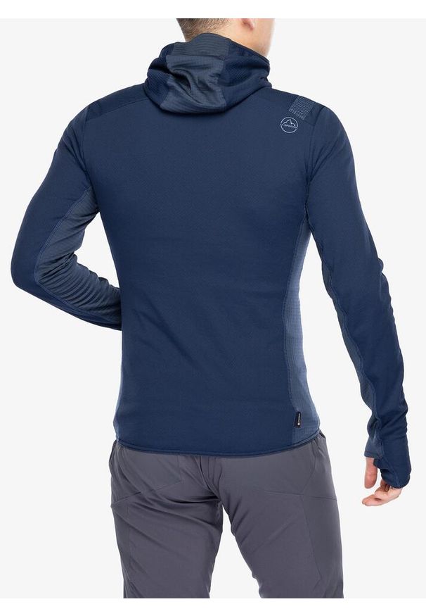 LA SPORTIVA - Bluza z kapturem męska La Sportiva Big Wall Pullover Hoody. Typ kołnierza: kaptur. Kolor: niebieski