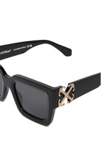 OFF-WHITE - Off-White Okulary przeciwsłoneczne OERI14D Czarny. Kolor: czarny #4