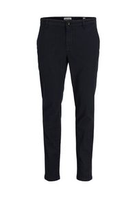 Jack & Jones Chinosy Marco Arthur 12260904 Granatowy Slim Fit. Kolor: niebieski. Materiał: bawełna #3
