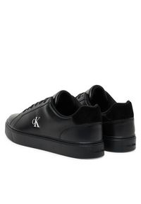 Calvin Klein Jeans Sneakersy YM0YM01435 Czarny. Kolor: czarny. Materiał: skóra #6