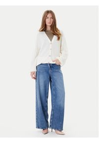 Guess Kardigan W5YR06 Z3OO0 Écru Regular Fit. Materiał: bawełna #3
