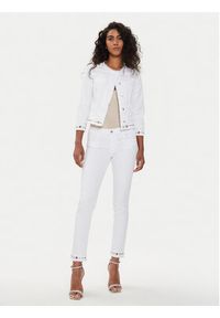 Liu Jo Kurtka jeansowa MA4297 T4033 Biały Regular Fit. Kolor: biały. Materiał: bawełna, jeans