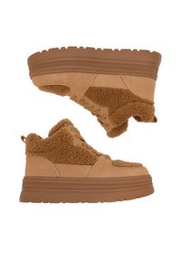 Roxy Trzewiki CEO-WSS21655-01 Brązowy. Kolor: brązowy. Materiał: materiał #8