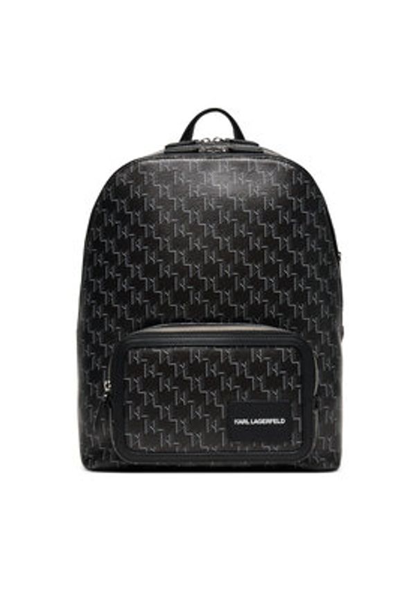 Karl Lagerfeld - KARL LAGERFELD Plecak A1W30188 Czarny. Kolor: czarny. Materiał: skóra