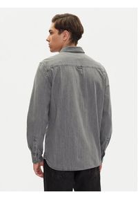 Mustang Koszula jeansowa Duver 1016240 Szary Regular Fit. Kolor: szary. Materiał: bawełna #3