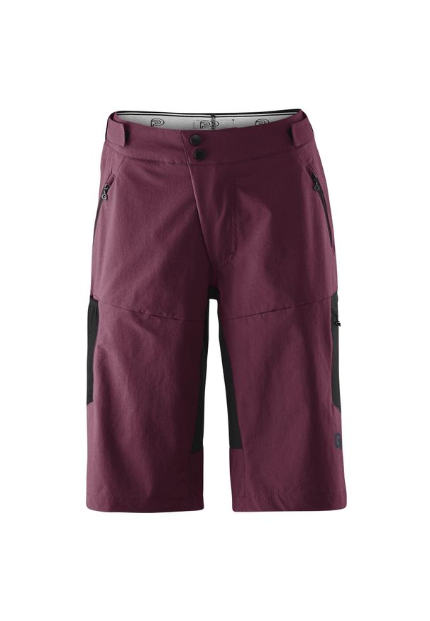 GONSO - Szorty damskie Gonso Casina. Kolor: fioletowy. Sport: kolarstwo