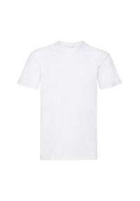 FRUIT OF THE LOOM - Koszulka Unisex Dla Dorosłych Super Premium. Kolor: niebieski