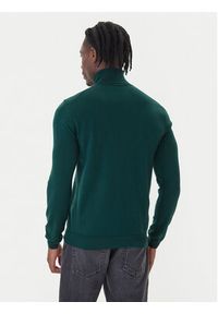 Hugo - HUGO Golf San Thomas-M 50474174 Zielony Regular Fit. Typ kołnierza: golf. Kolor: zielony. Materiał: wełna #5