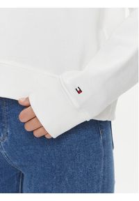 TOMMY HILFIGER - Tommy Hilfiger Bluza Frosted WW0WW38856 Écru Relaxed Fit. Materiał: bawełna #5