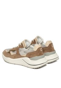 D.A.T.E. Sneakersy Fuga Mesh M431-FG-ME Beżowy. Kolor: beżowy. Materiał: skóra