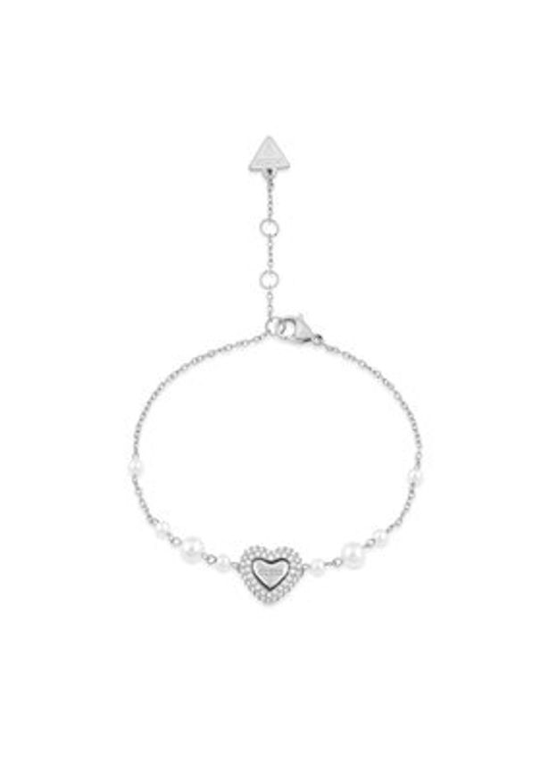 Guess Kolczyki JUBB06 009JW Srebrny. Materiał: metalowe. Kolor: srebrny