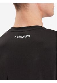 Head T-Shirt Club 22 811431 Czarny Regular Fit. Kolor: czarny. Materiał: syntetyk