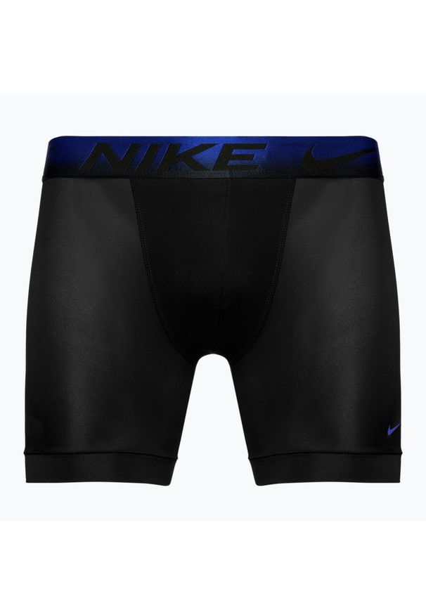 Bokserski męskie Nike Dri-Fit Essential Micro Boxer Brief 3 pary. Kolor: czarny. Technologia: Dri-Fit (Nike)