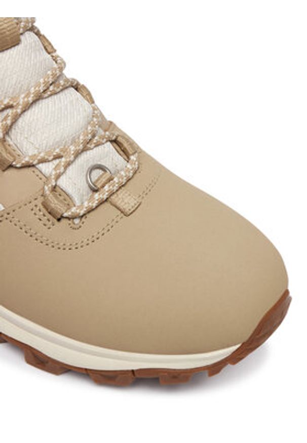 Jack Wolfskin Trekkingi Everquest Texapore High W 4053591 Beżowy. Kolor: beżowy. Materiał: skóra