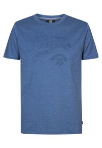 Petrol Industries T-Shirt M-1030-TSR708 Niebieski Regular Fit. Kolor: niebieski