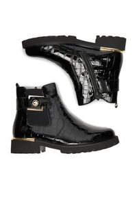 Remonte Botki D8684-03 Czarny. Kolor: czarny. Materiał: syntetyk, materiał #7